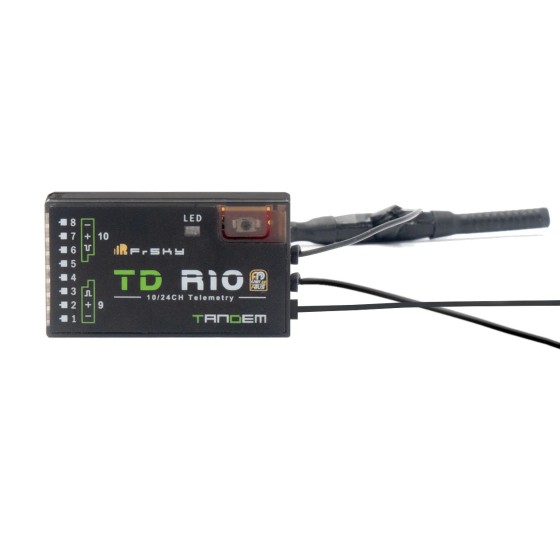 Hot Sales FrSky TD R10 2.4GHz 900MHz Dual Frequency Receiver 10CH PWM Channel Receiver for Remote Control Airplane Helicopter
